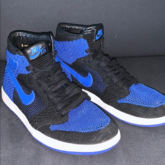 jordan 1 blue flyknit